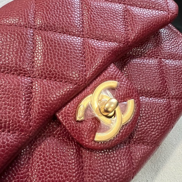 NEW🔥🔥Chanel Classic Caviar Mini Medallion Flap Bag - Picture 6 of 12